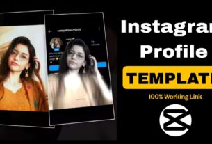 Instagram Profile CapCut Template (100% Working Link) Link 2025